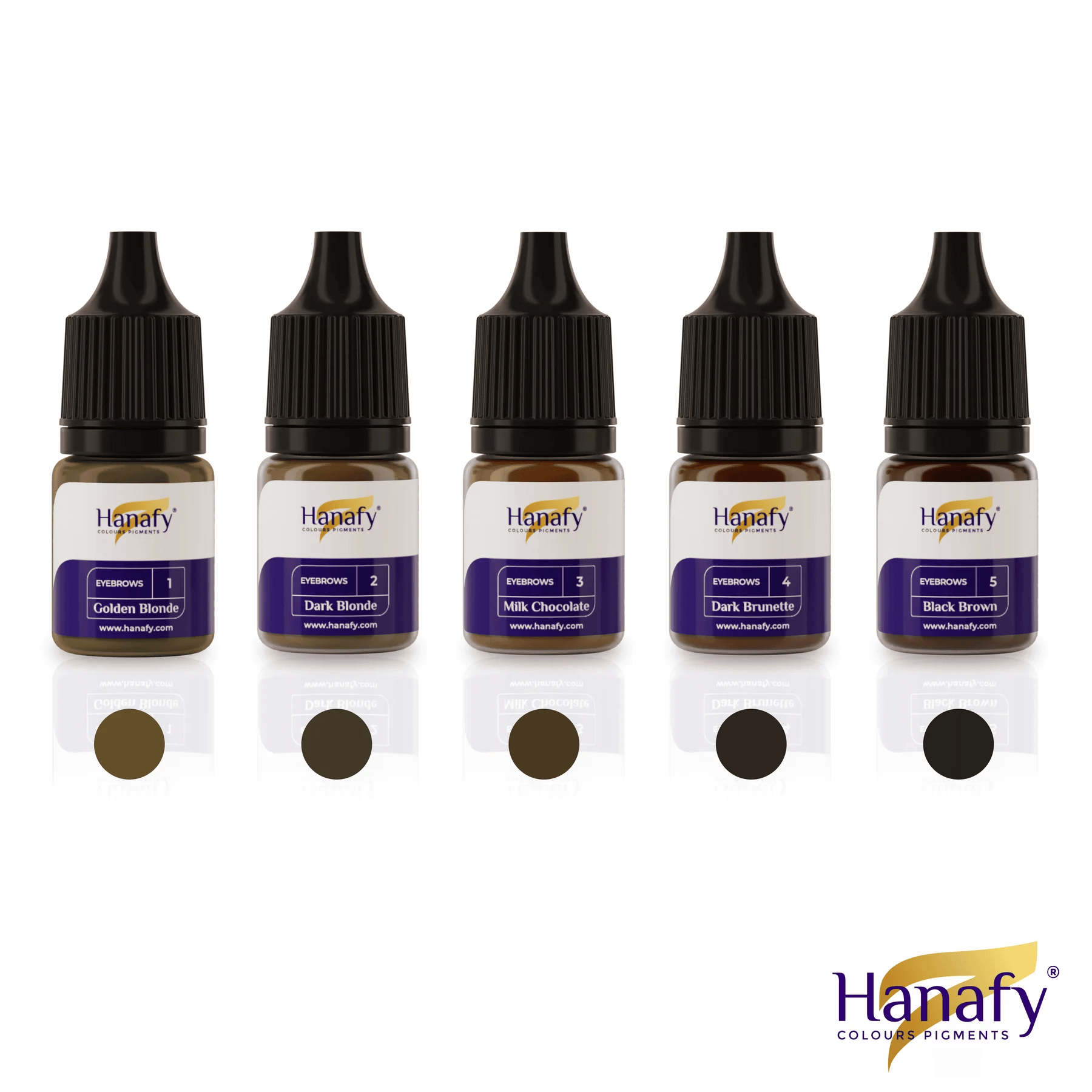 Hanafy Original Eyebrows Mini Set - 5ml